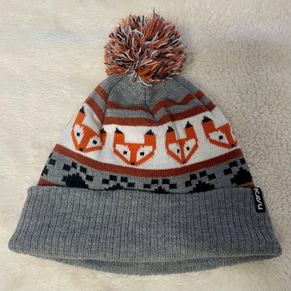 KAVU Herschel Cuffed Beanie Hat - Foxy